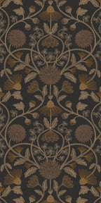 Casamance behang Isadora Hippolyte 70450916 noir doré