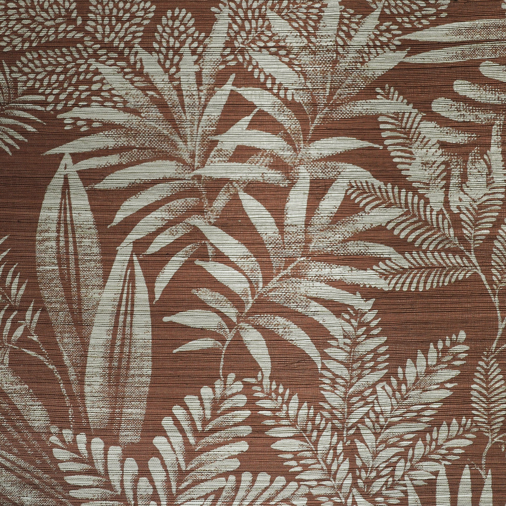 Casamance behang Sisalana Mandrare 70865080 terracota