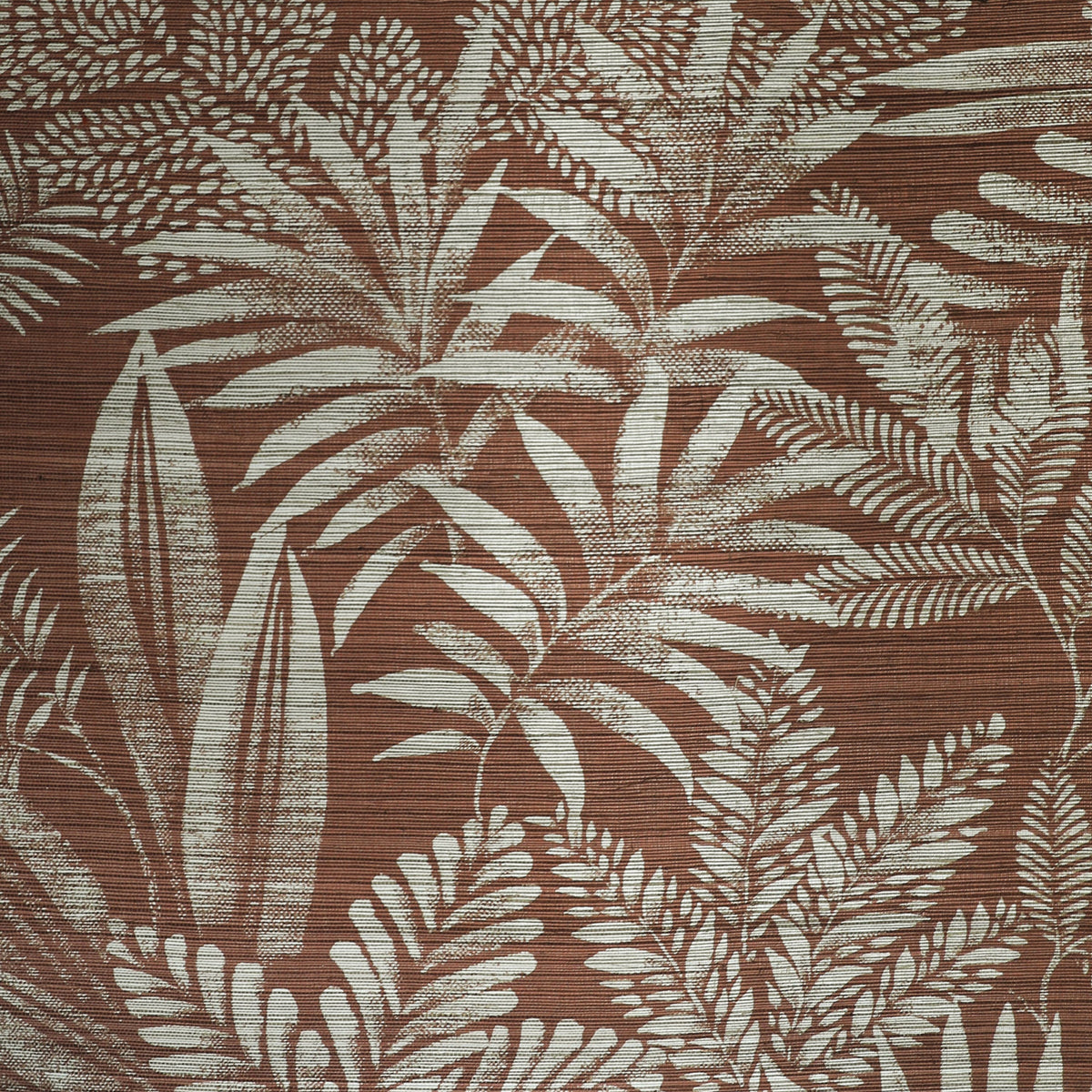 Casamance behang Sisalana Mandrare 70865080 terracota