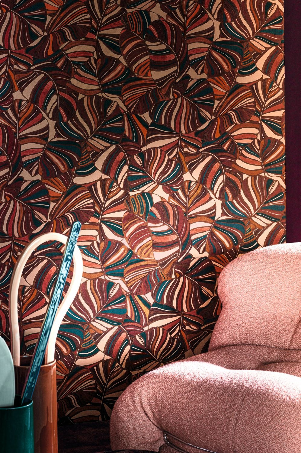 Casamance behang Mellow Pachira 71010102 detail