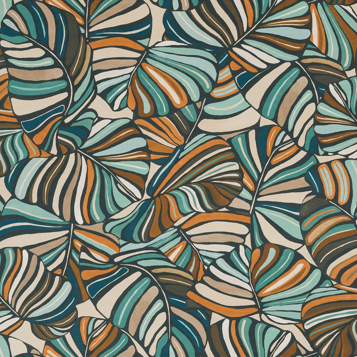 Casamance behang Mellow Pachira 71010203 céladon