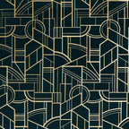 Casamance behang Mellow Reims 71020444 noir de lune