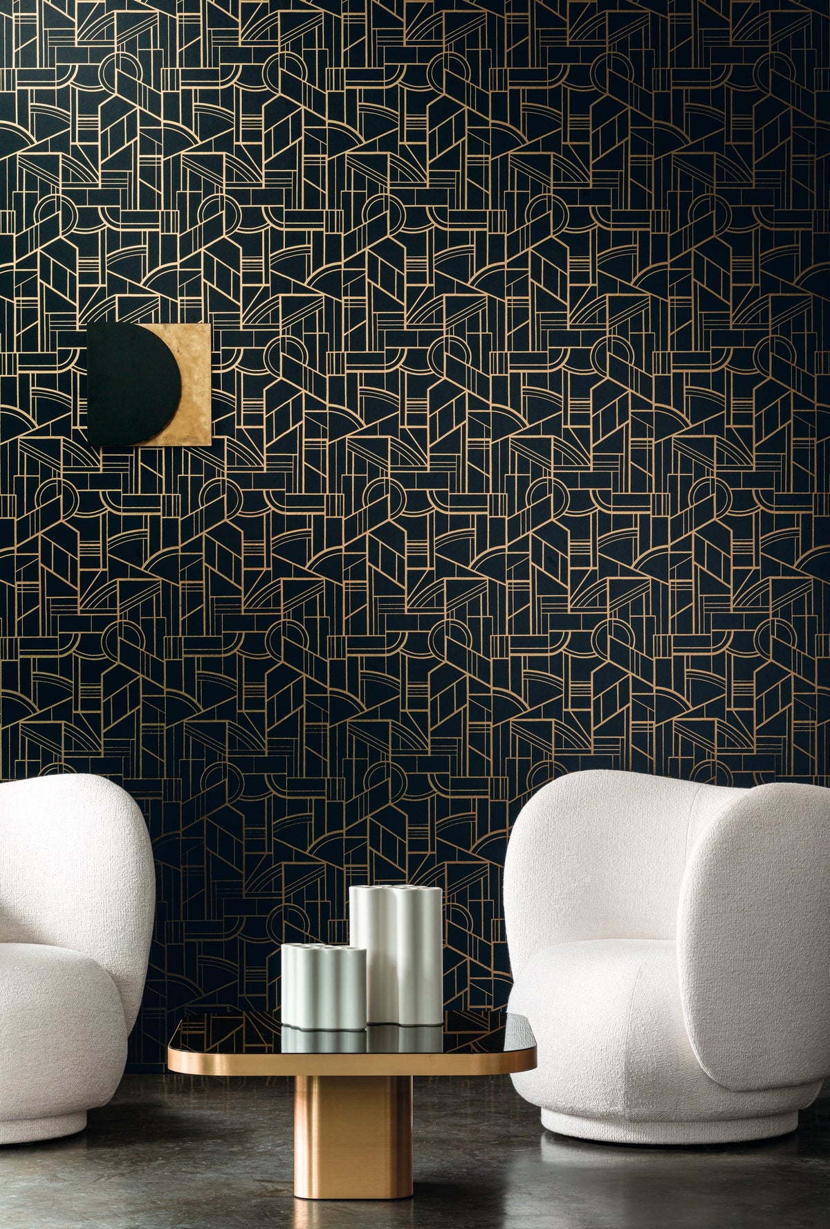 Casamance behang Mellow Reims 71020444 in interieur