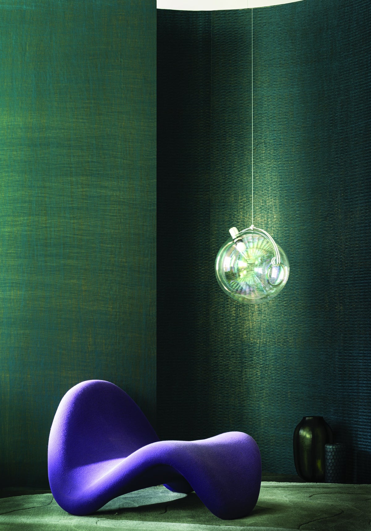 Casamance behang Théia 71091205 in interieur