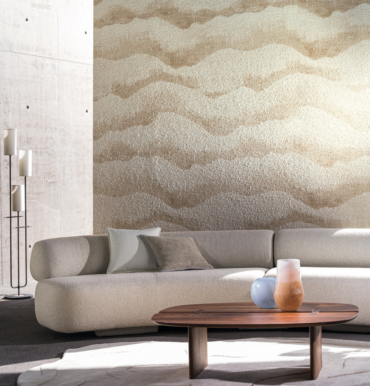 Casamance behang Jasper 71150235 in interieur