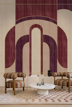 Casamance fotobehang Panoramas Les Intemporels Alcoves 71190814 in interieur