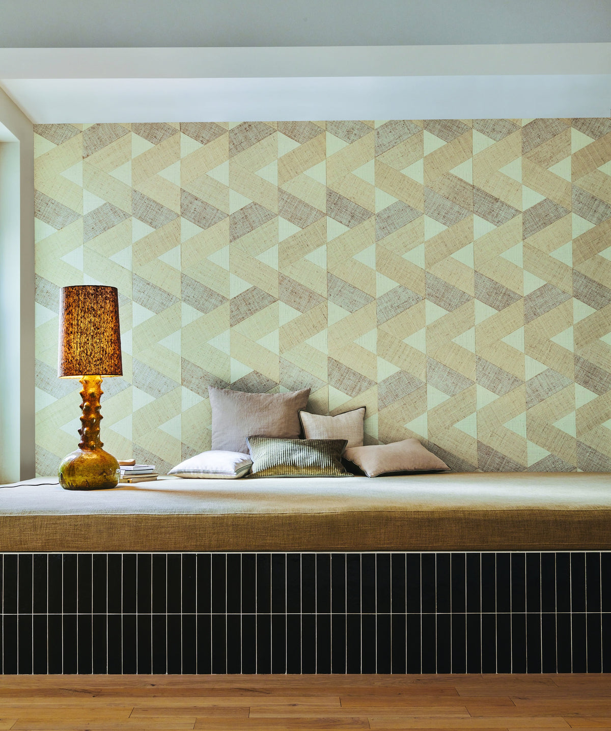 Casamance behang Solal 71240112 in interieur