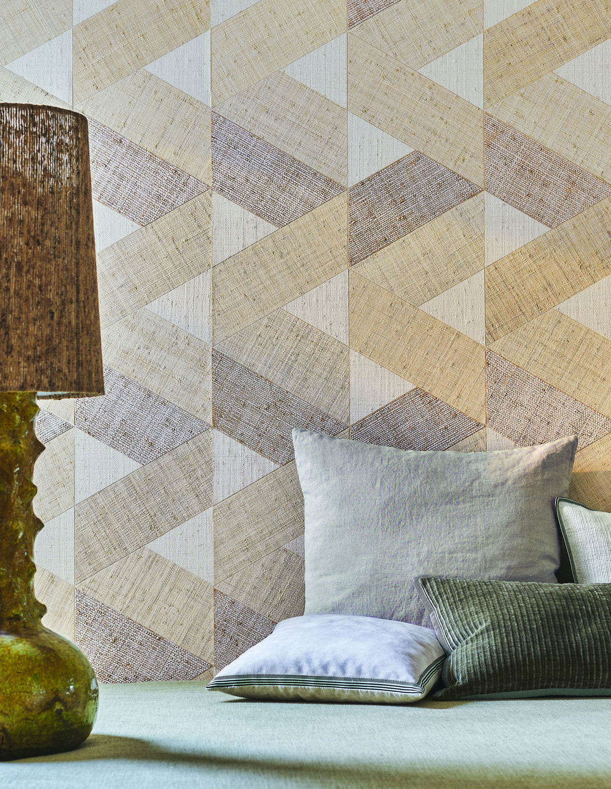 Casamance behang Solal 71240112 in interieur