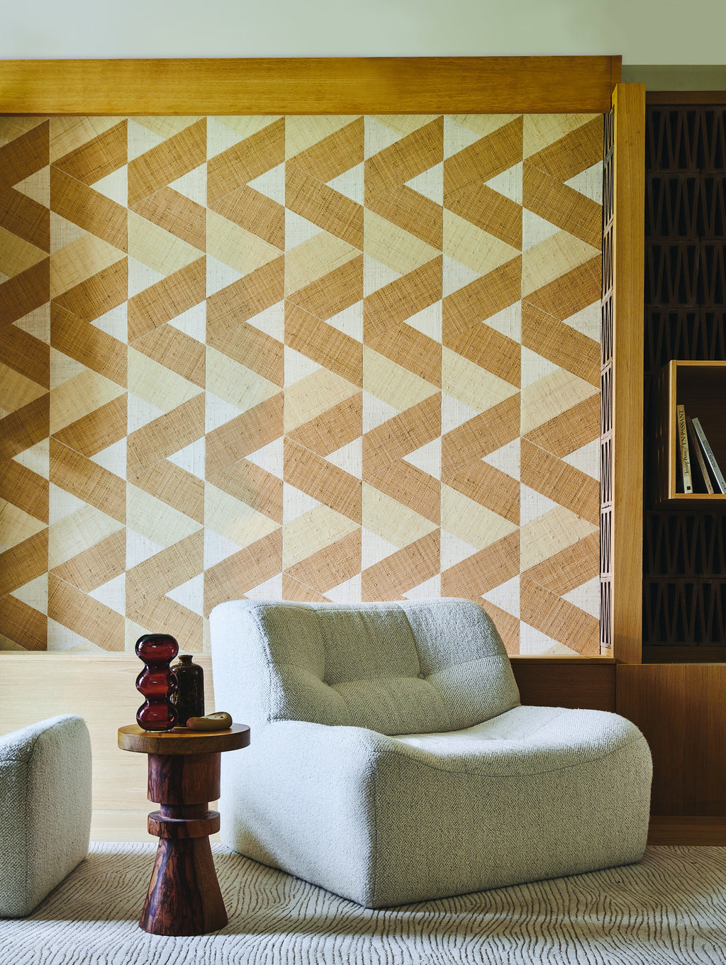 Casamance behang Solal 71240213 in interieur