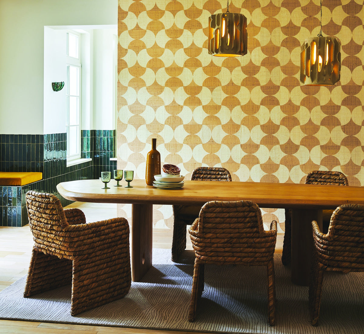 Casamance behang Solal Sumba 71260268 in interieur