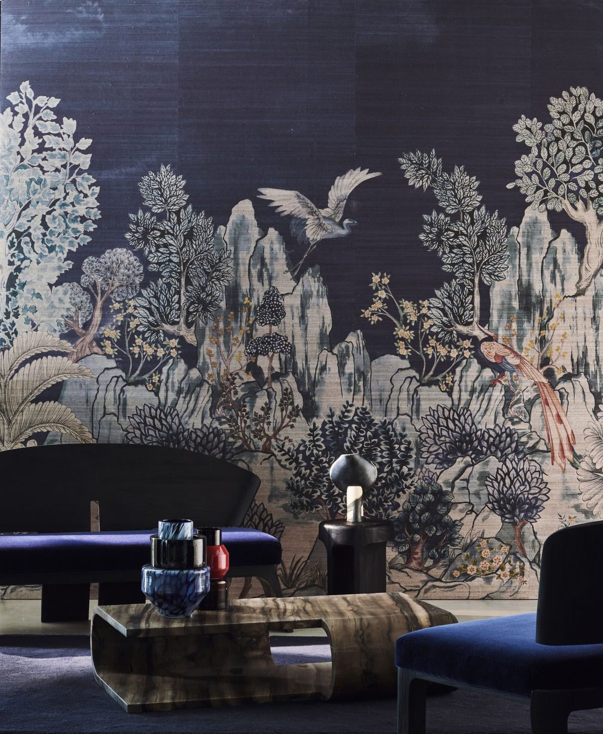 Casamance fotobehang Exploration Hang Mua 71280209 in interieur