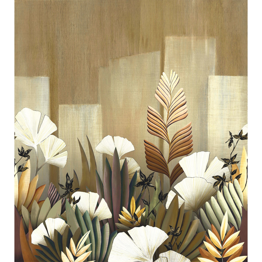 Casamance fotobehang Exploration Icho 71290268 paille multicouleurs