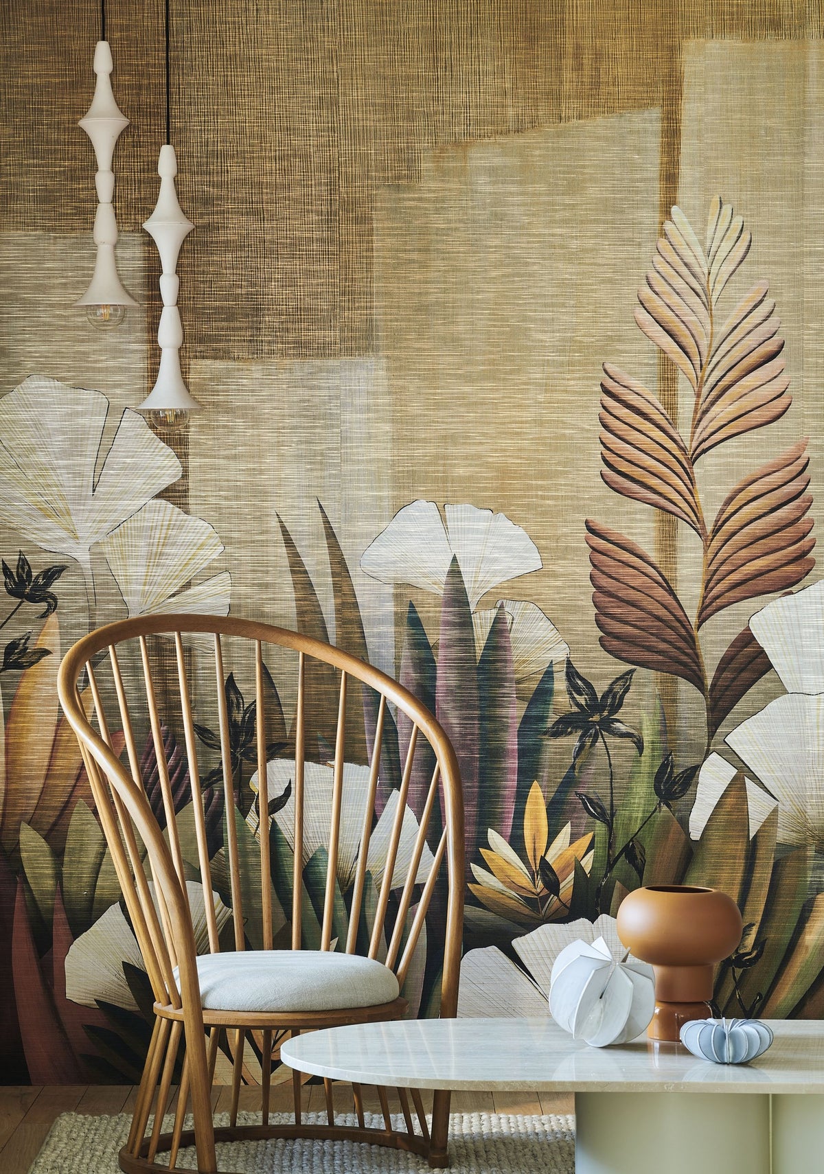 Casamance fotobehang Exploration Icho 71290268 in interieur