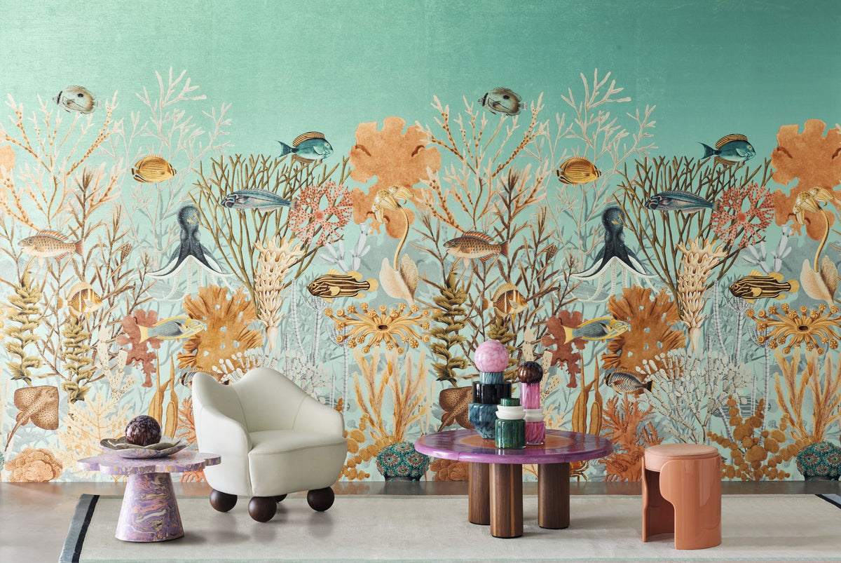Casamance fotobehang Exploration Moorea 71300240 in interieur