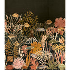 Casamance fotobehang Exploration Moorea 71300350 noir de lune multicouleurs