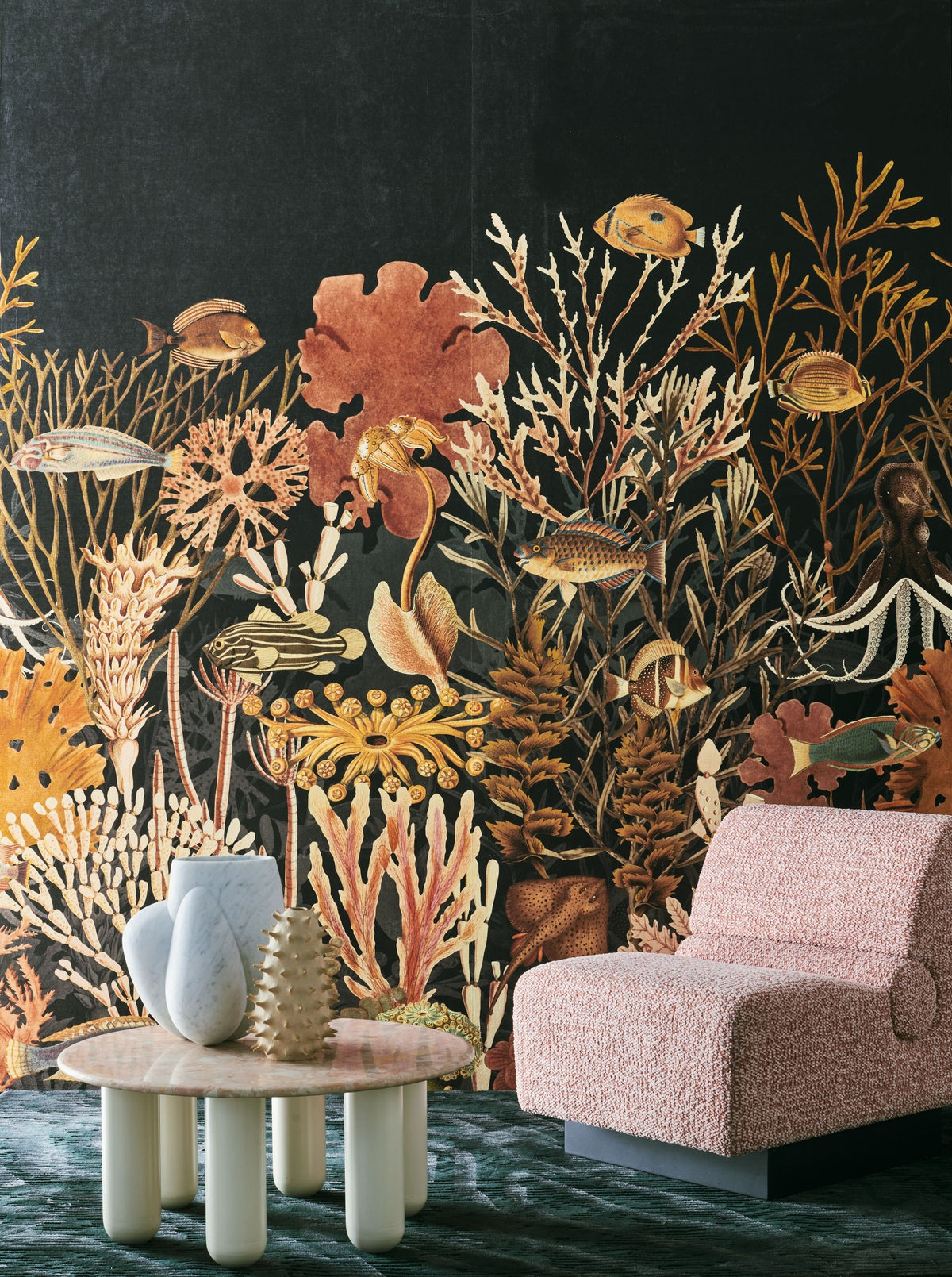 Casamance fotobehang Exploration Moorea 71300350 in interieur