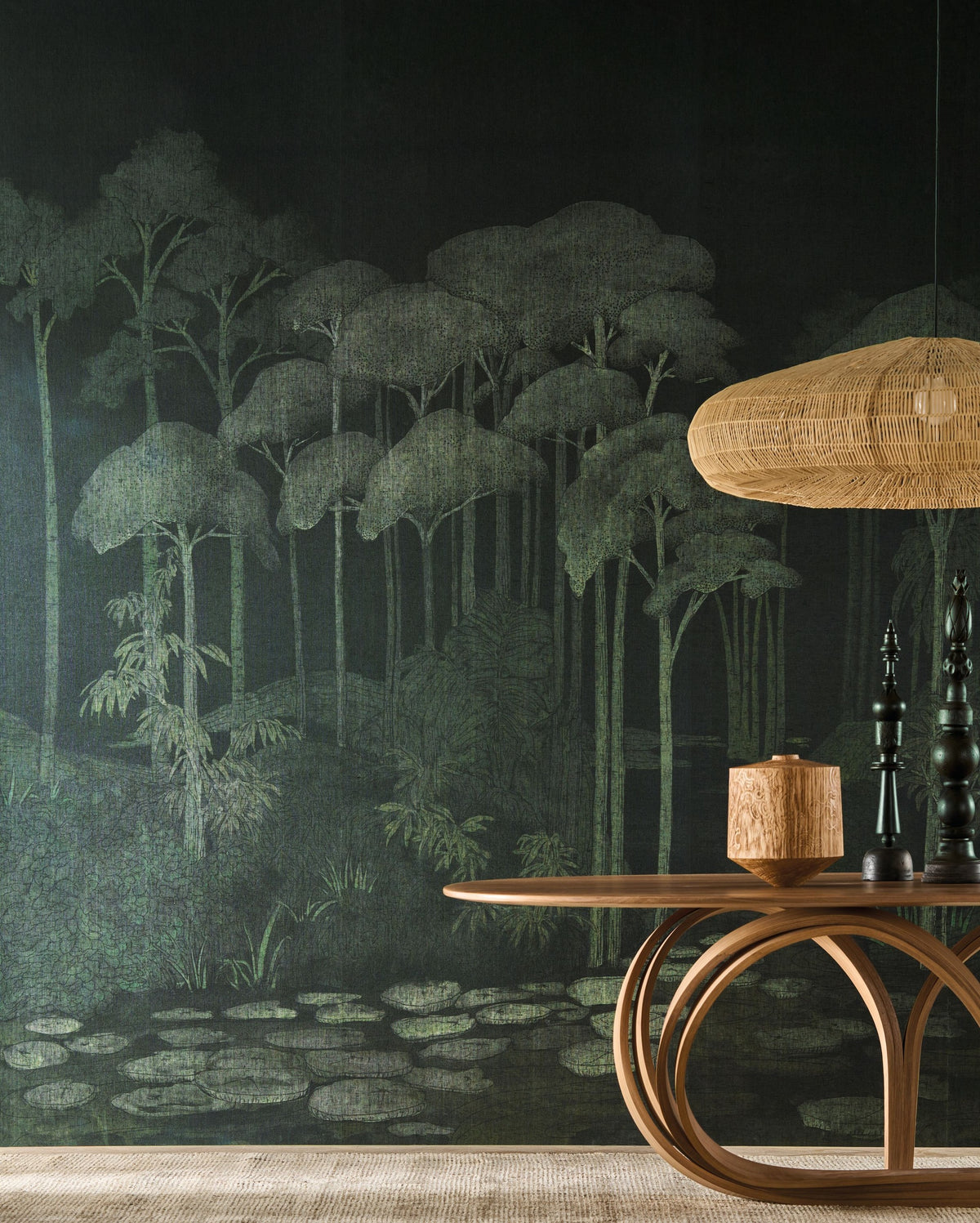 Casamance fotobehang Exploration Pinarello 71310245 in interieur