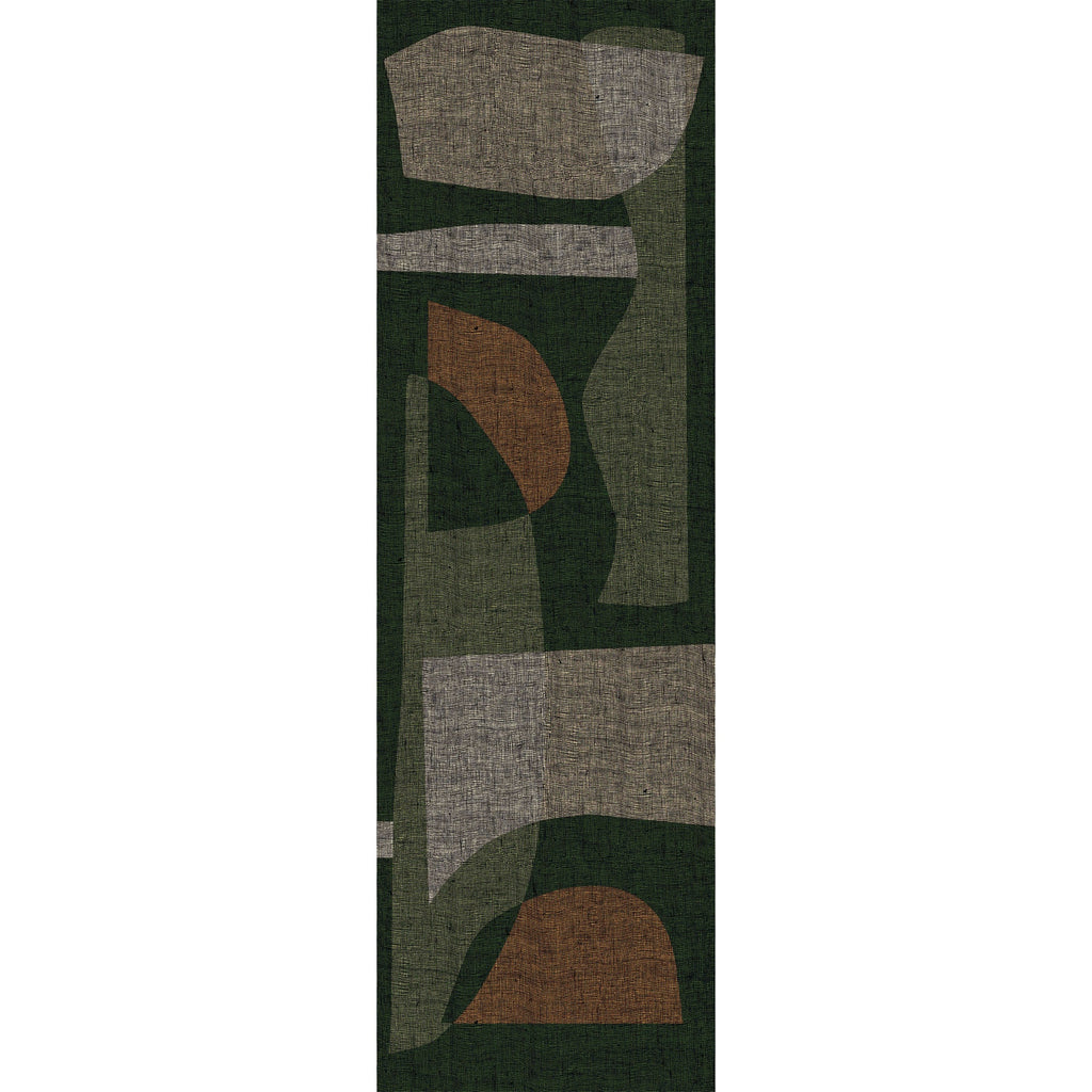 Casamance fotobehang Exploration Concordance 71320325 noir de lune kaki