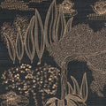 Casamance behang Hikari Hasu 71360107 noir cuivré