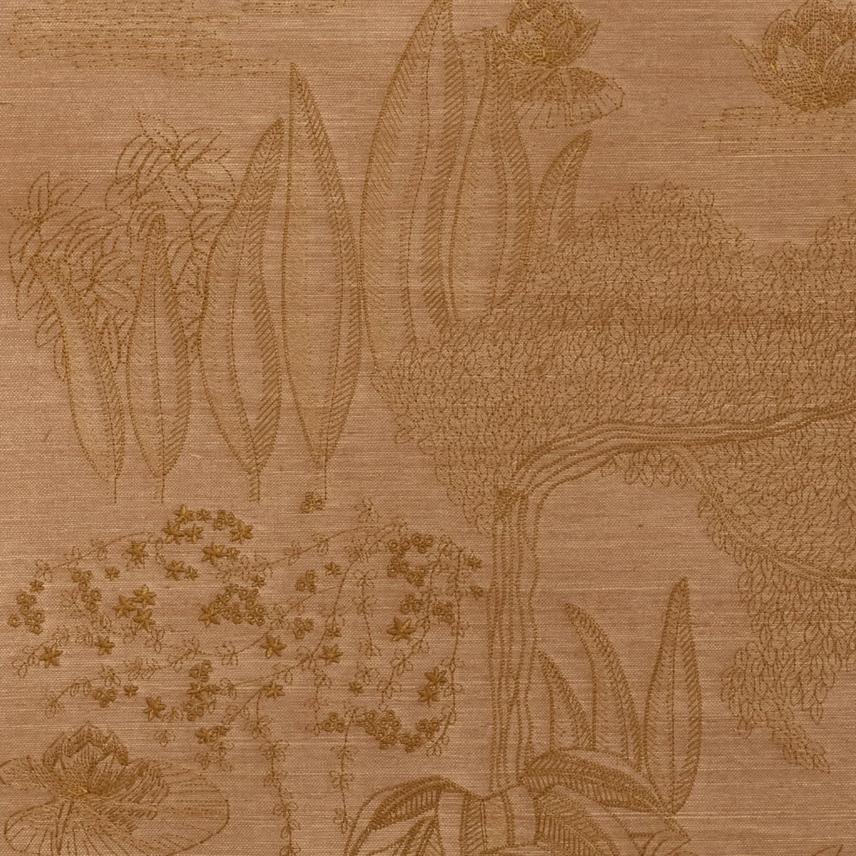 Casamance behang Hikari Hasu 71360212 naturel mordoré