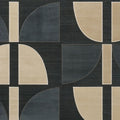 Casamance behang Hikari 71370323 noir taupe (staal)