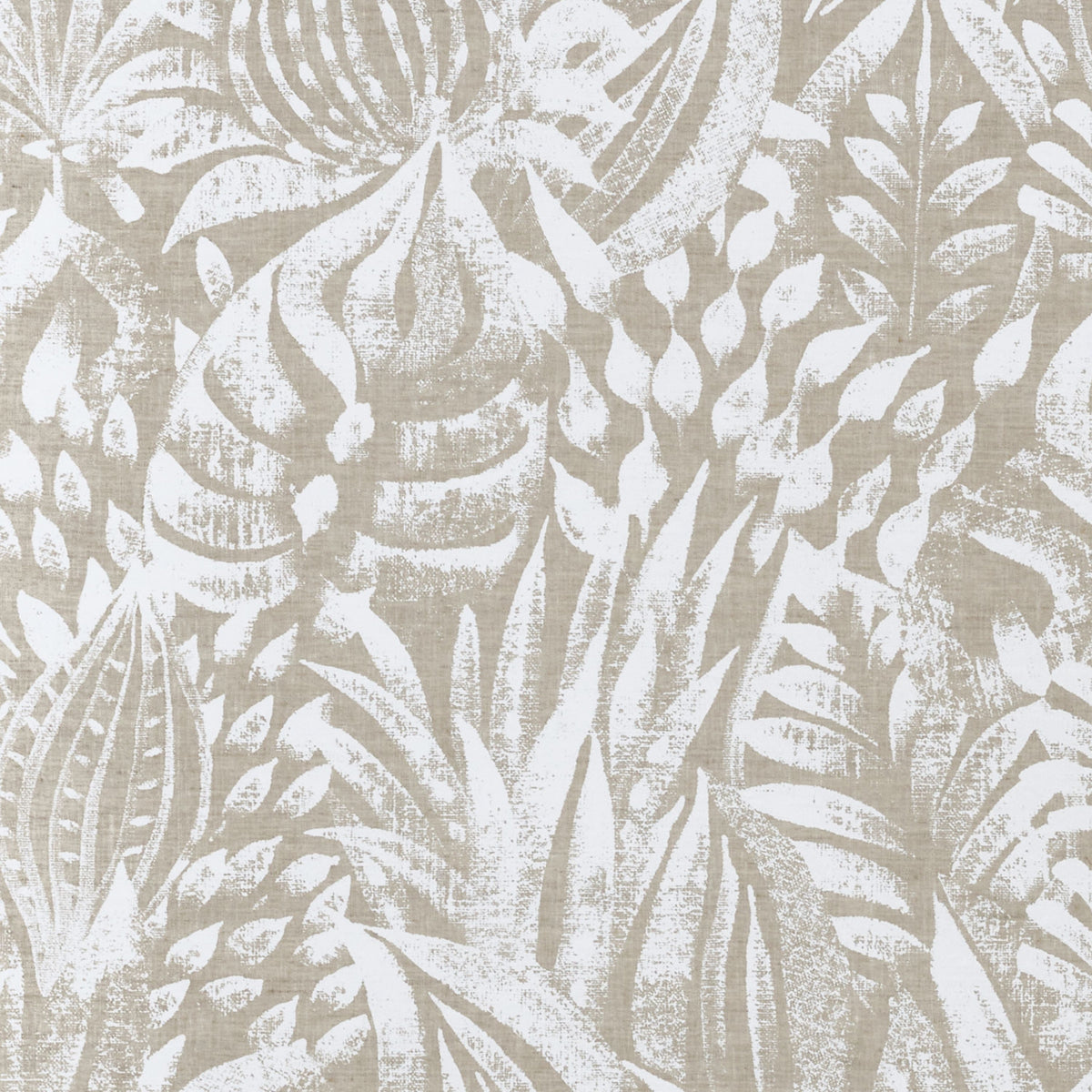Casamance behang Linora Foliage 71420288 blanc