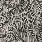 Casamance behang Linora Foliage 71420399 noir
