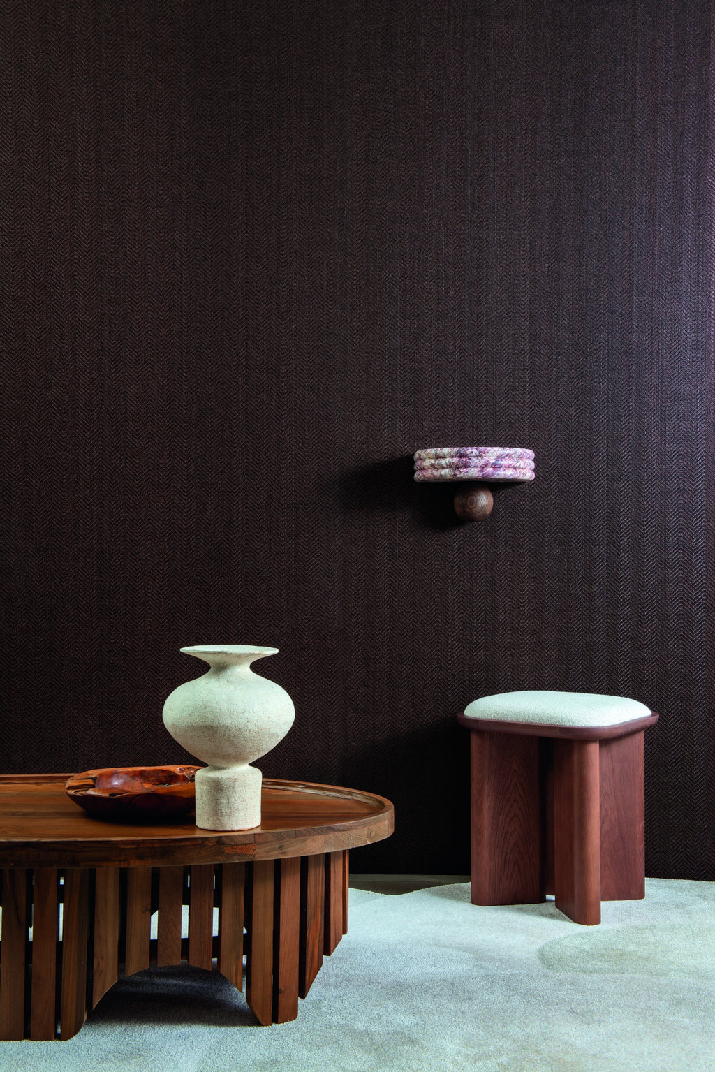 Casamance behang Hikari Kasane 71430822 in interieur