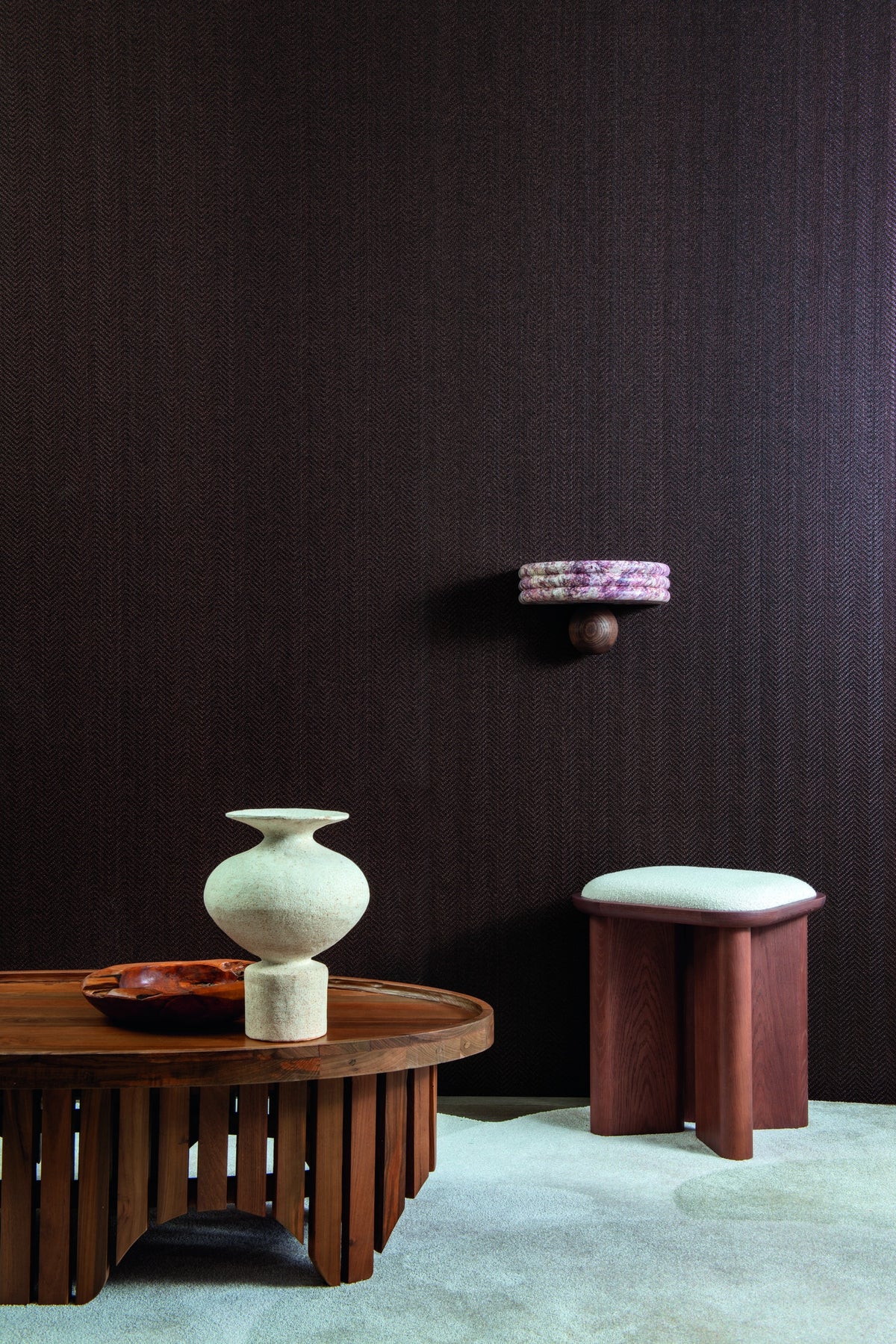 Casamance behang Hikari Kasane 71430822 in interieur