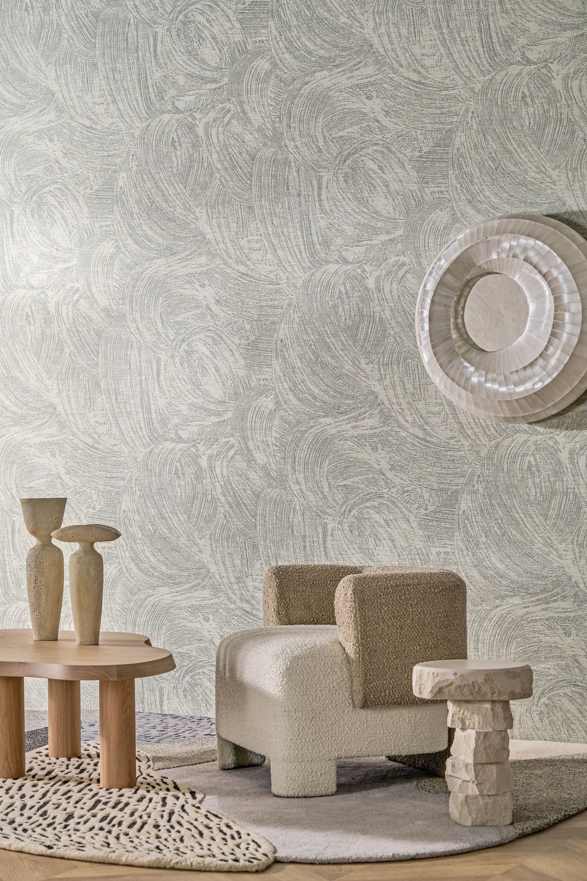 Casamance behang Palatino Nastro 71480222 in interieur
