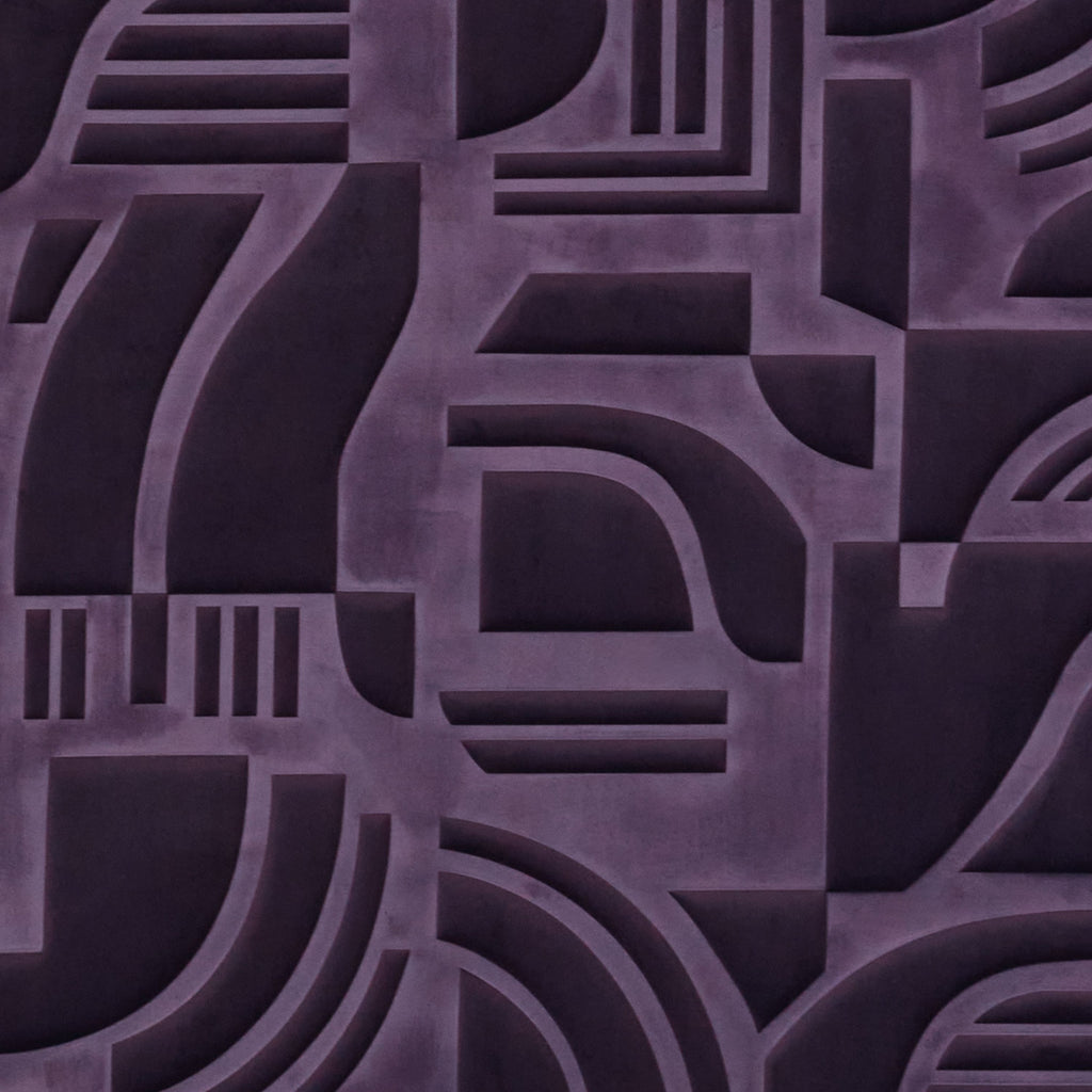 Casamance behang Arcane 71490466 aubergine
