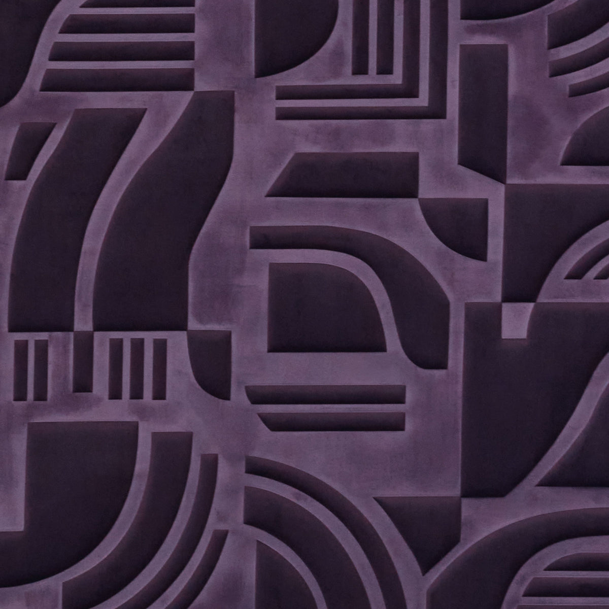 Casamance behang Arcane 71490466 aubergine