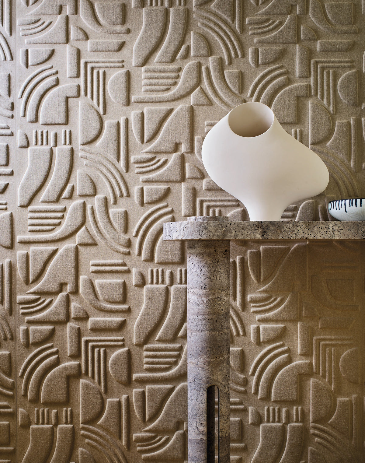 Casamance behang Arcane Linsolite 71500225 detail