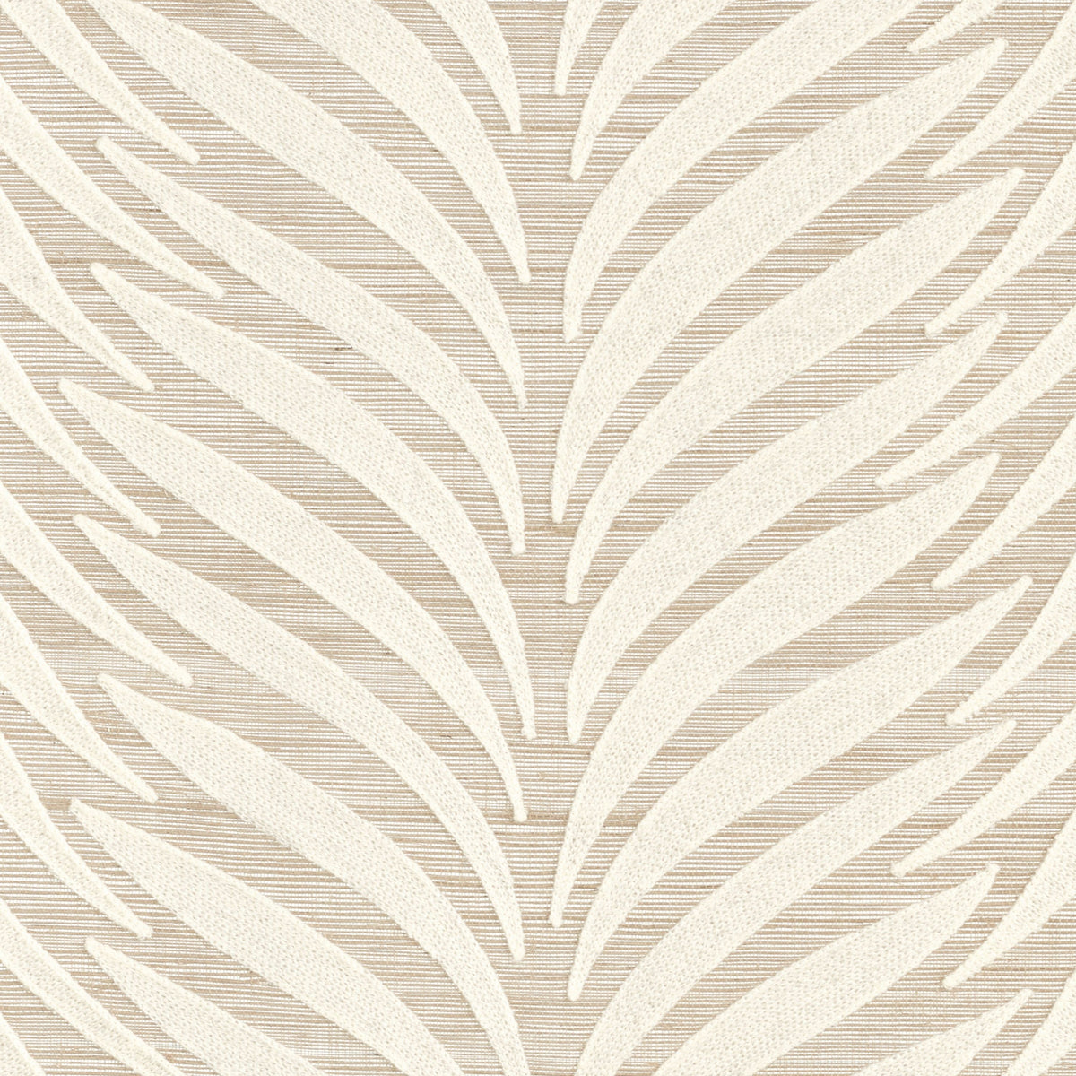 Casamance behang Palatino Ornementa 71510131 ivoire argent
