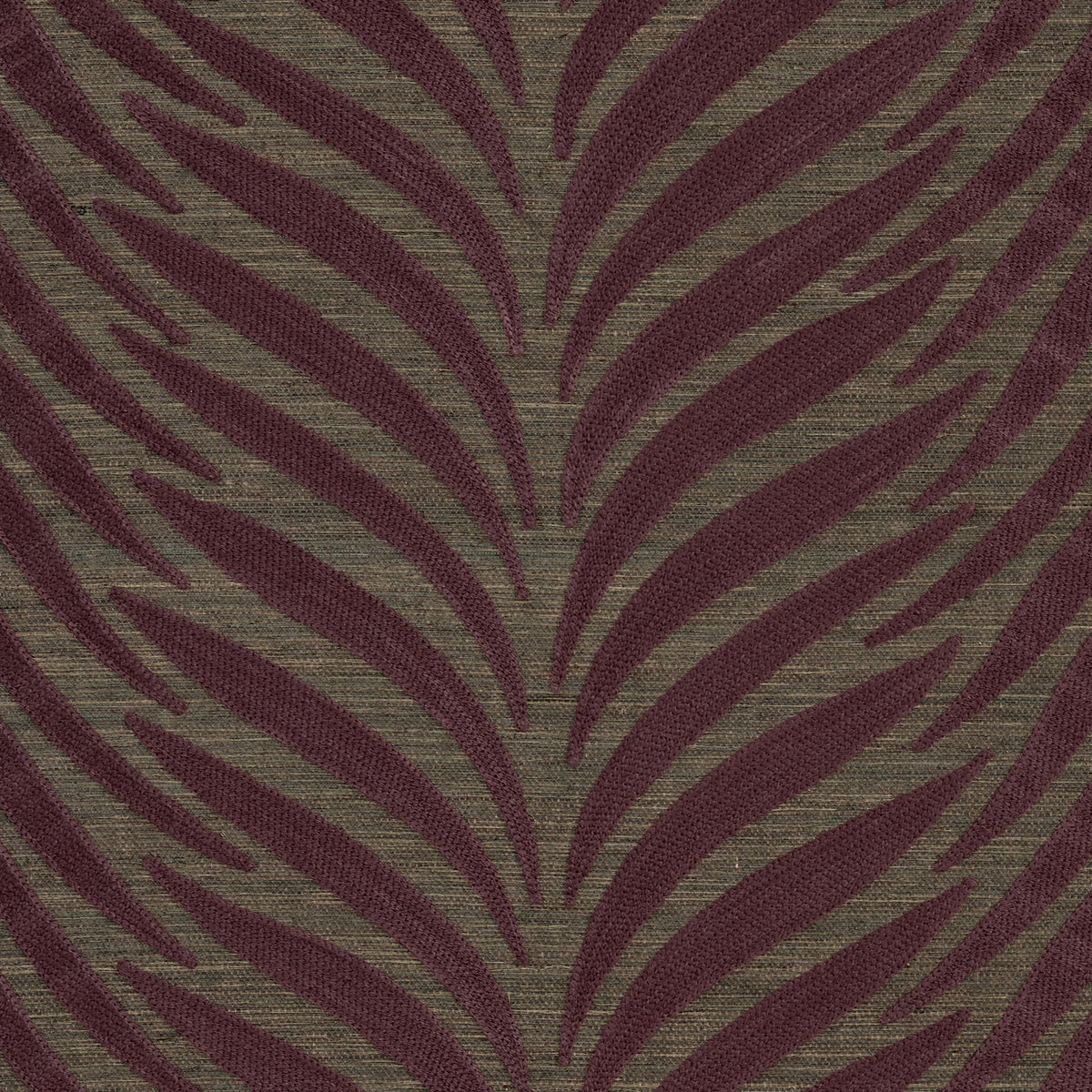 Casamance behang Palatino Ornementa 71510353 aubergine ebene (staal)