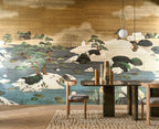 Casamance fotobehang Exploration Adachi 71530123 in interieur
