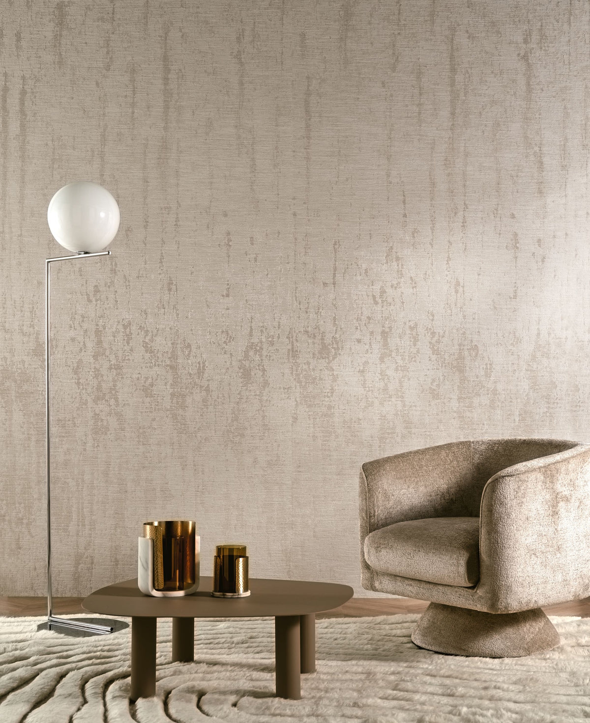 Casamance fotobehang Exploration Orcia 71550258 in interieur