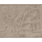 Casamance fotobehang Exploration Maximus 71580100 brun tabac