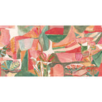 Casamance fotobehang Exploration Jardin Dansé 71590304 blush multicolore