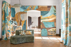 Casamance fotobehang Exploration Jardin Dansé 71590406 in interieur