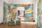 Casamance fotobehang Exploration Jardin Dansé 71590406 in interieur