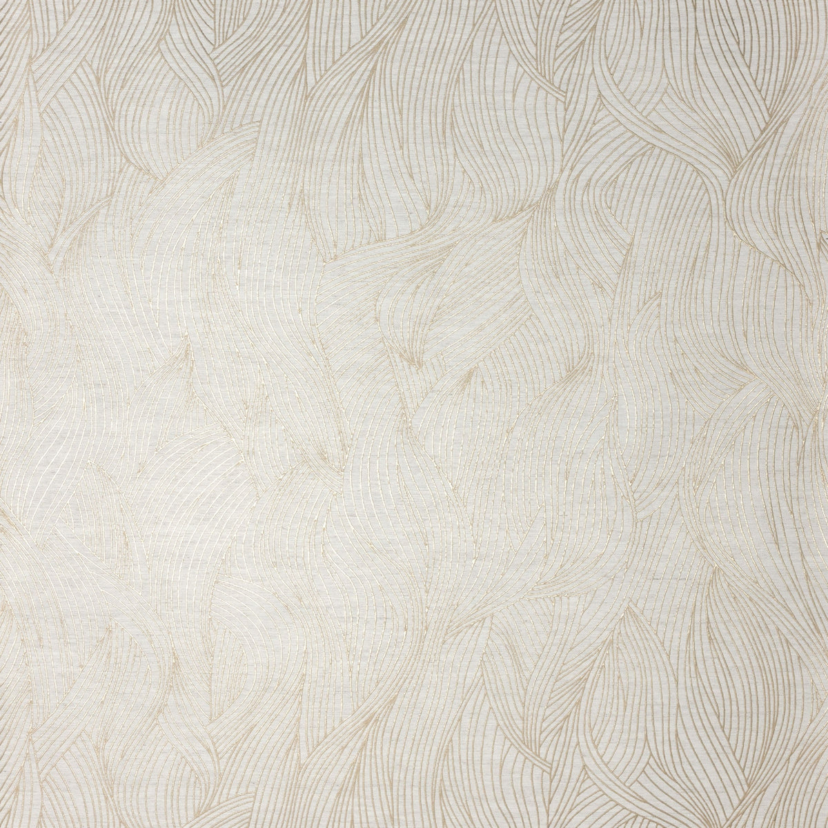 Casamance behang Linessence 2 Alaris 71620100 crème platine