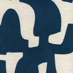 Casamance behang Linessence 2 Monodie 71630350 bleu craie