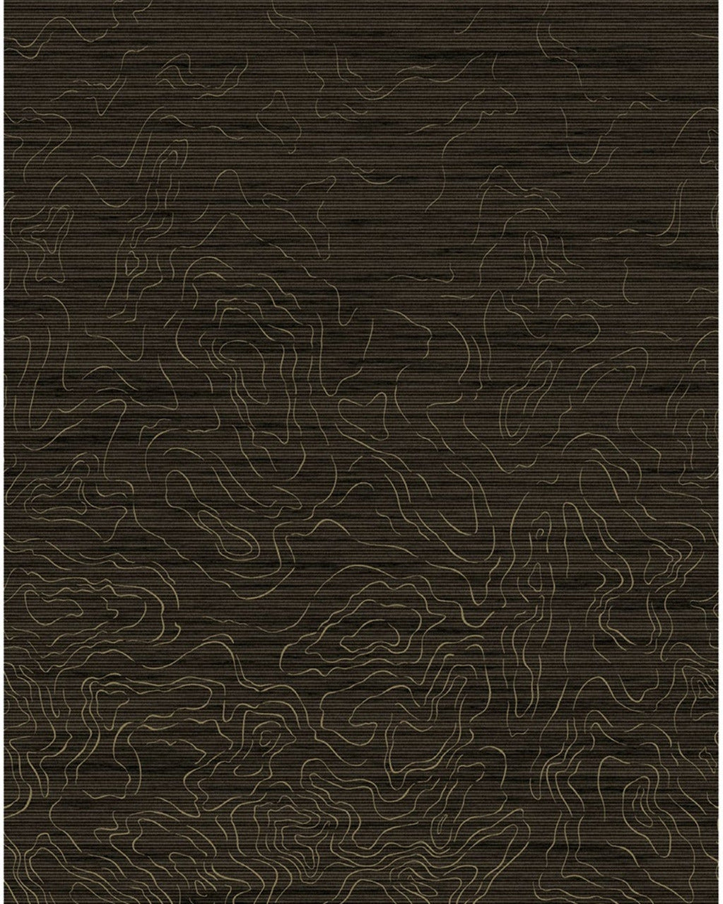 Casamance fotobehang Exploration Ondes Précieuses 71660123 noir doré, uitsnede