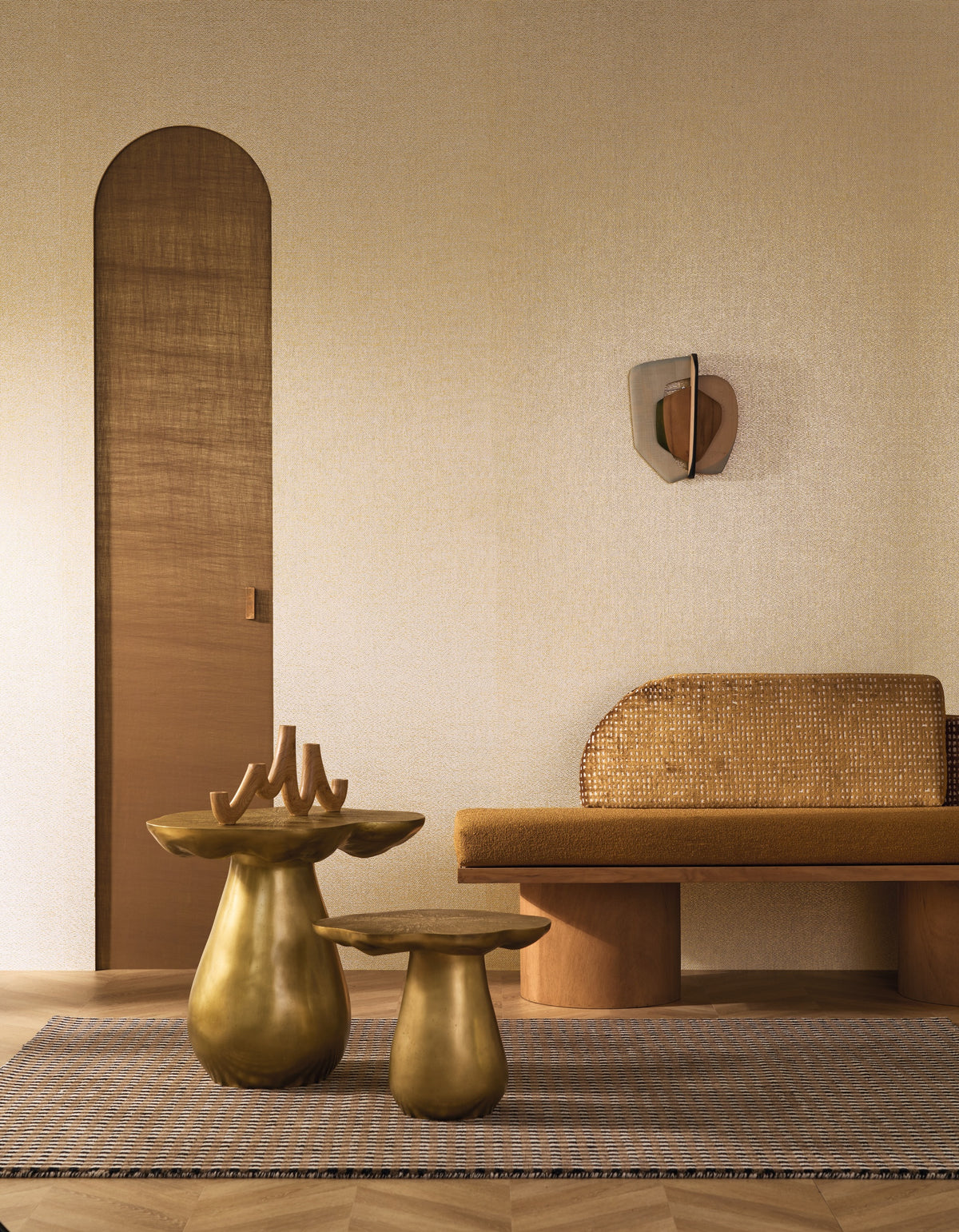 Casamance behang Sensation Radieuse 71670154 in interieur
