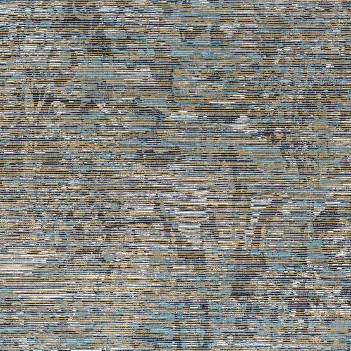 Casamance behang Manufactura Verdure 71700245 pierre bleue (staal)