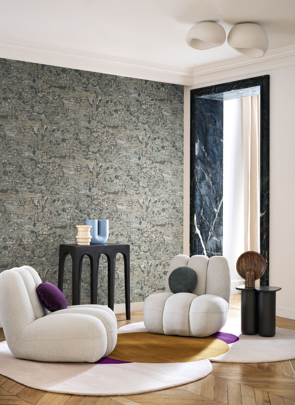Casamance behang Manufactura Verdure 71700245 in interieur