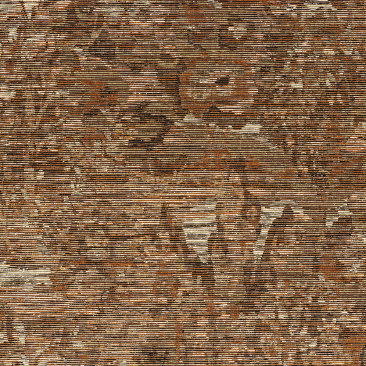 Casamance behang Manufactura Verdure 71700465 orange brulé (staal)
