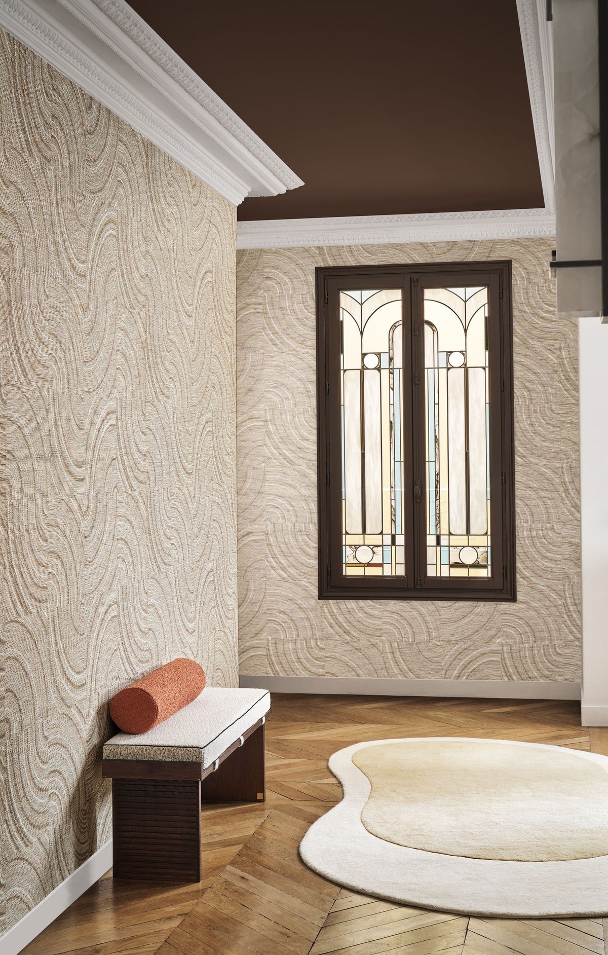 Casamance behang Manufactura Alentours 71710202 in interieur