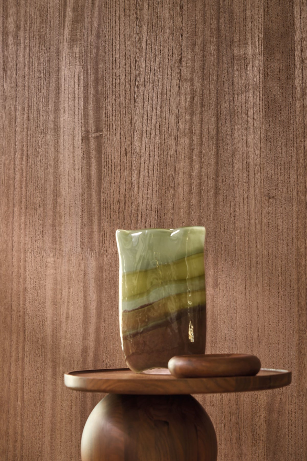 Casamance behang Traversée Ebony 71741018 detail